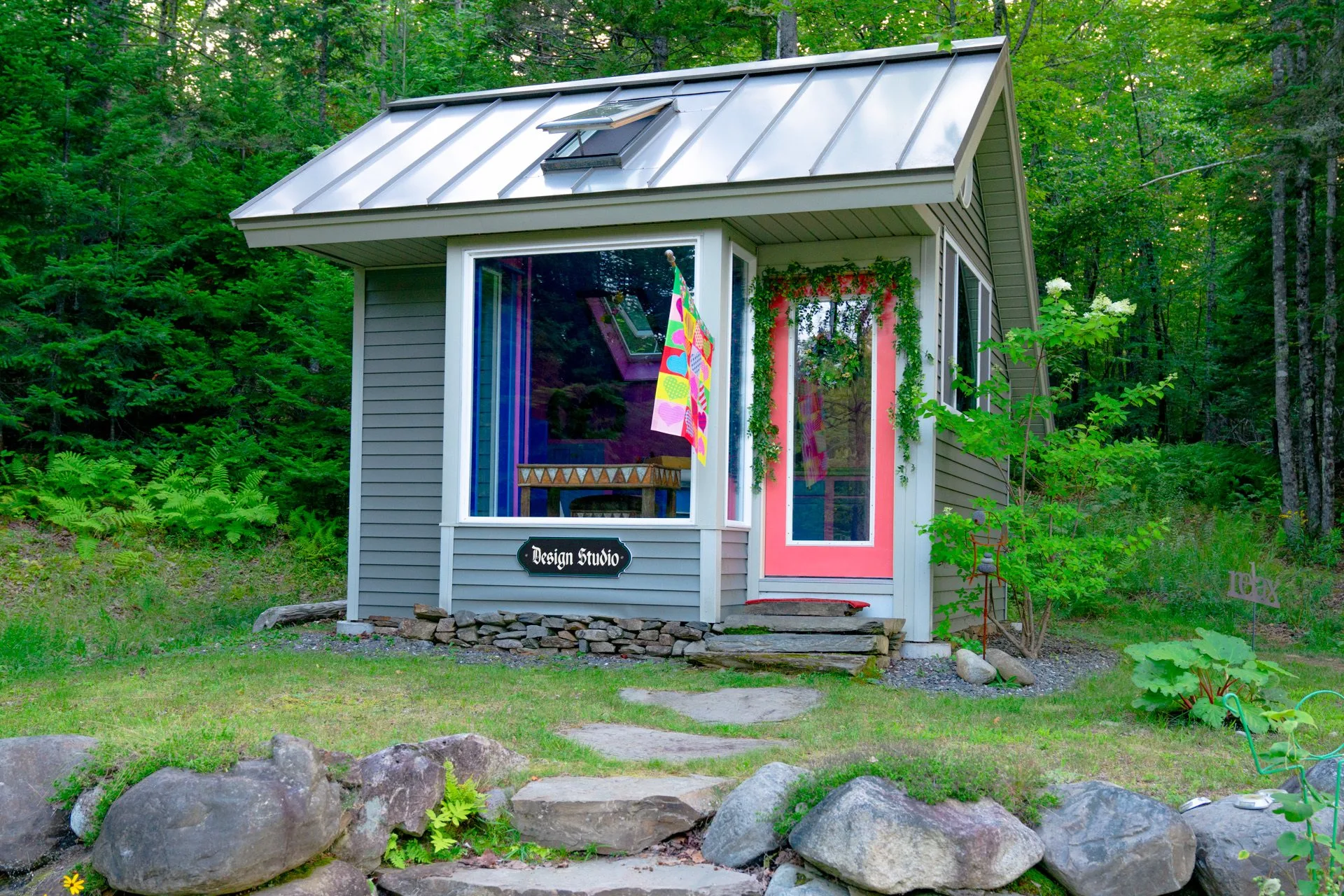 The colorful Design Studio at Dragonwood