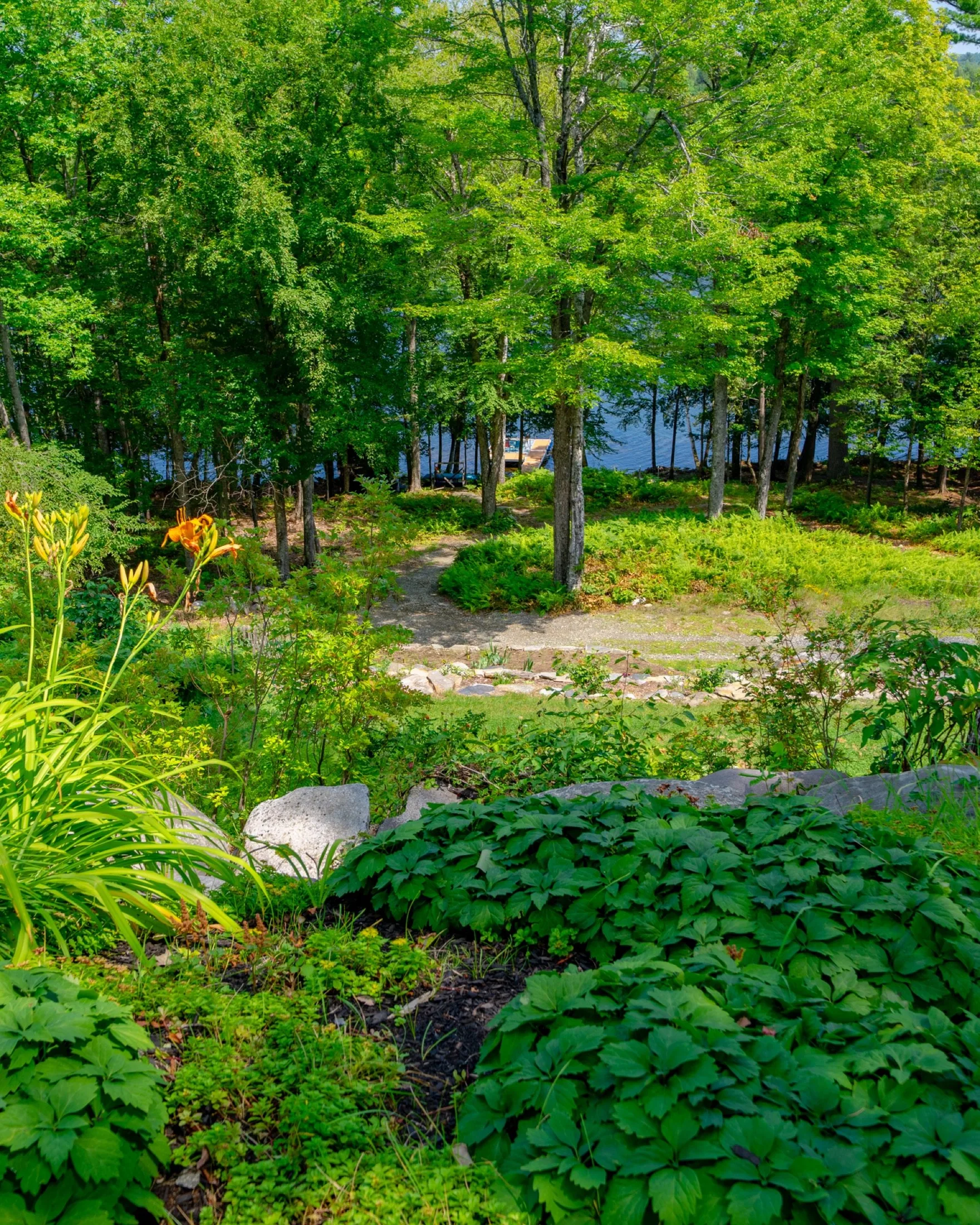 Gardens on the Dragonwood property