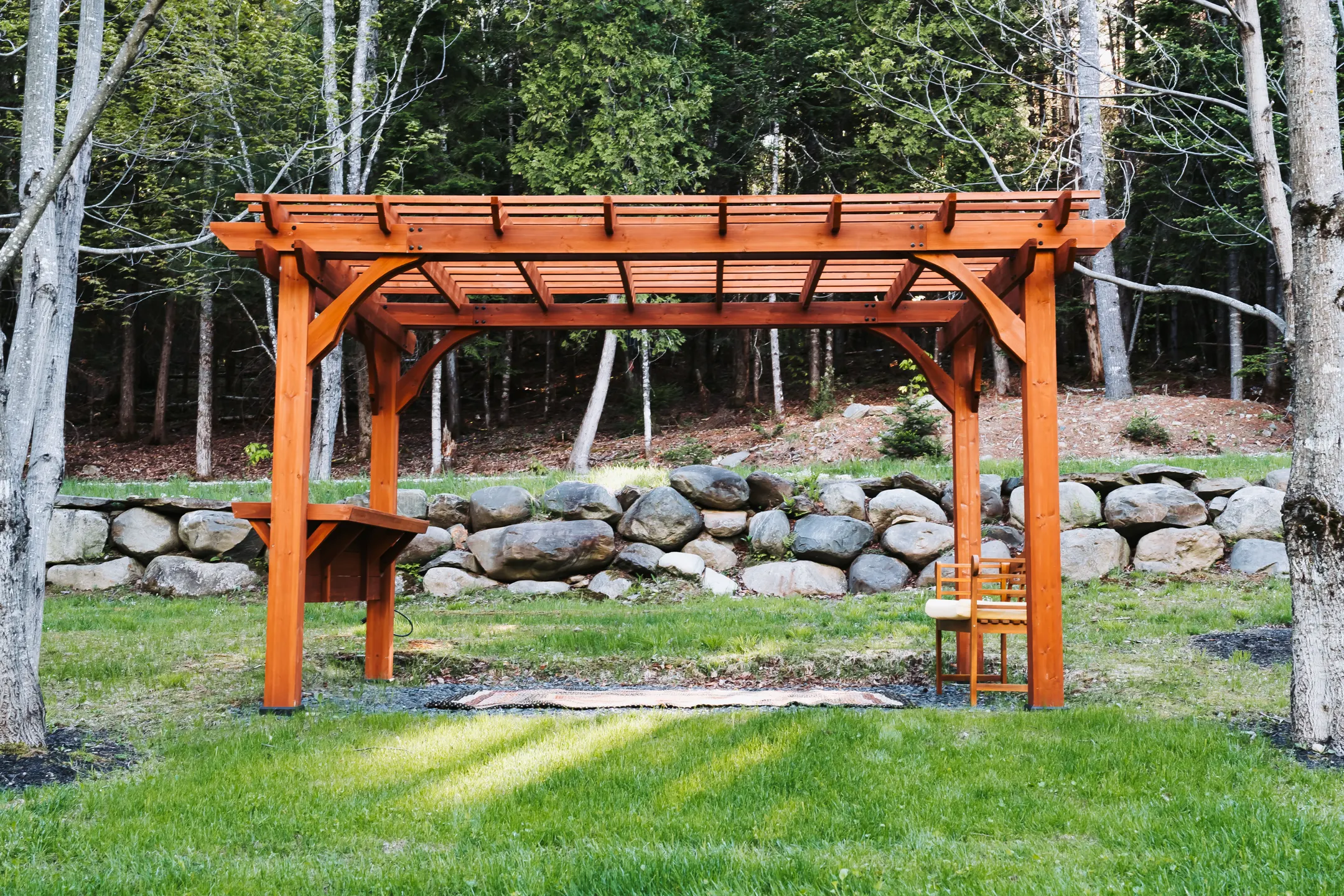 Pergola approach to Thunder Hall