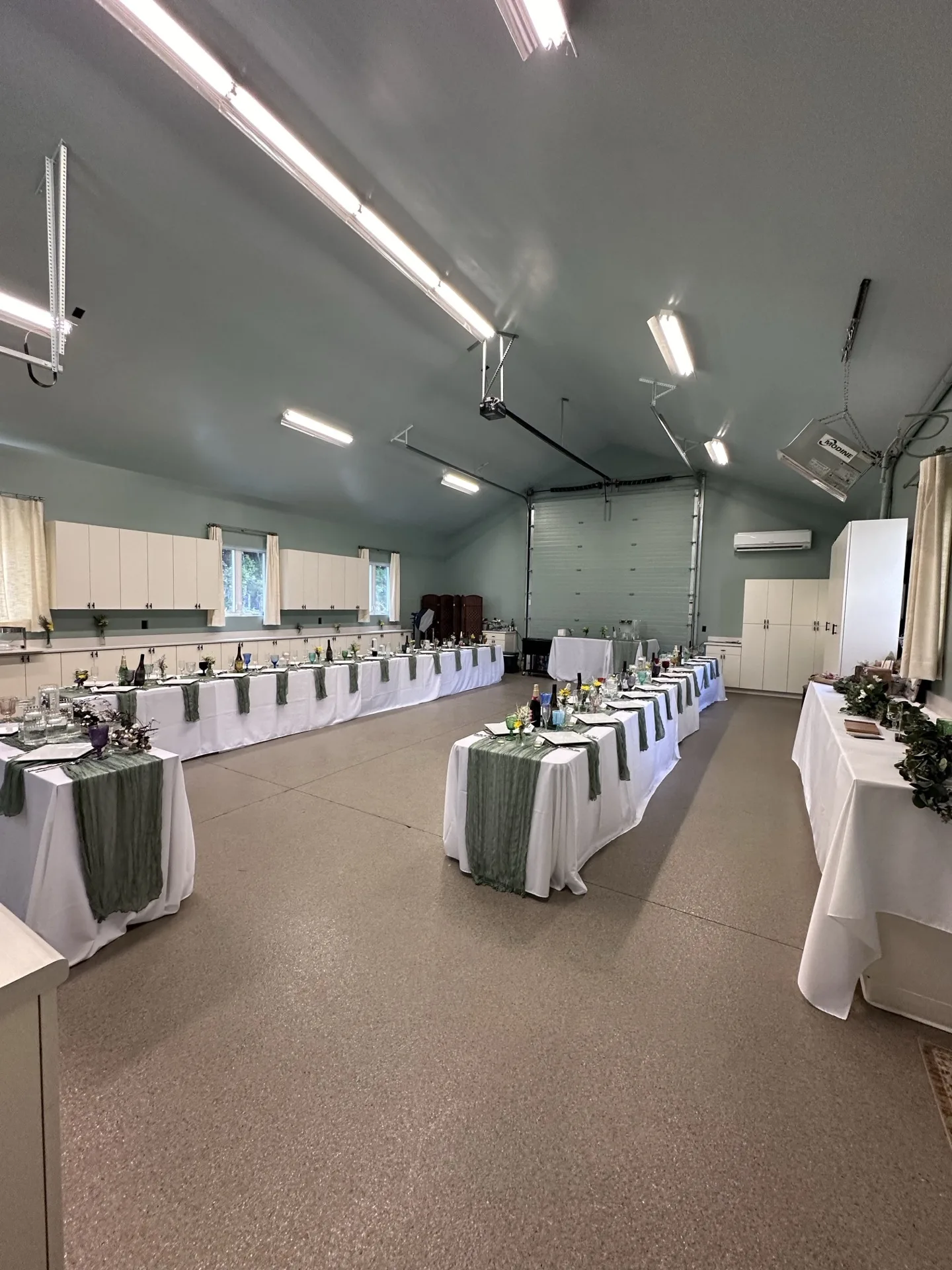 The Haven arranged for a reception