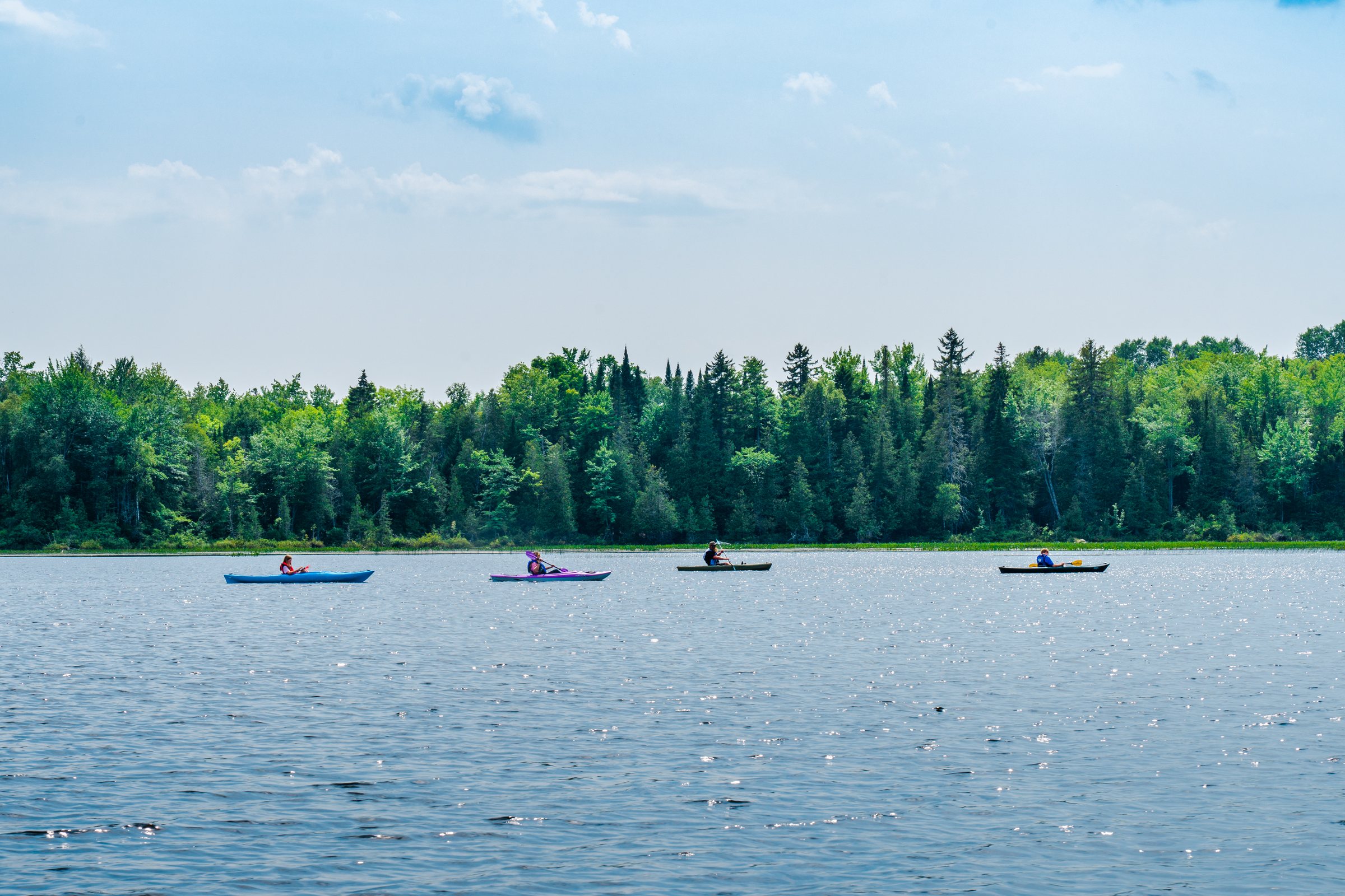 Guests gathered outdoors at Dragonwood for retreats and group getaways